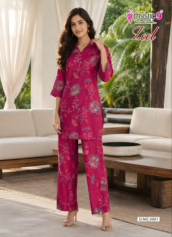 Mystic9 zeel vol 3 coord set wholesale ladies garments